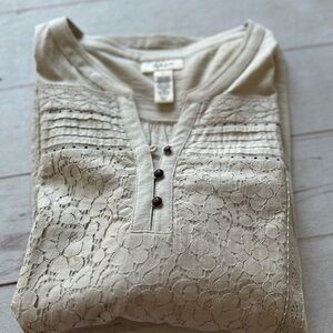 GUC Style&Co Blouse Size large